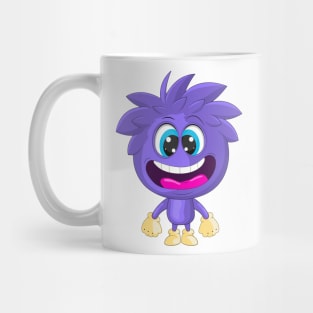 Crazy Cartoon Boy. Mug